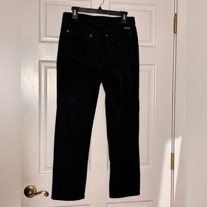 Liz Claiborne Slim Classic Black Straight Leg Women's Jeans Size 10